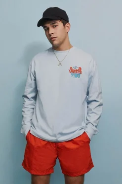 French Terry Drawstring Shorts