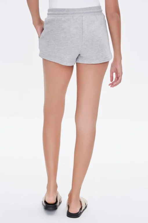 French Terry Drawstring Shorts