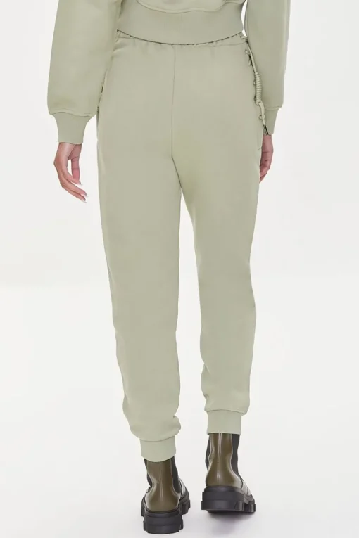 French Terry Lace-Up Joggers