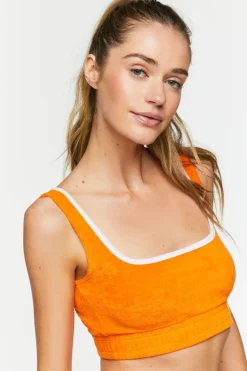 French Terry Ringer Sports Bra
