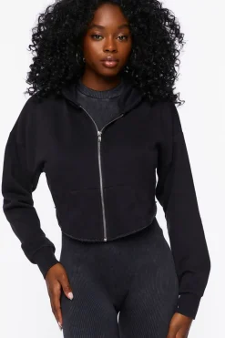 French Terry Zip-Up Hoodie