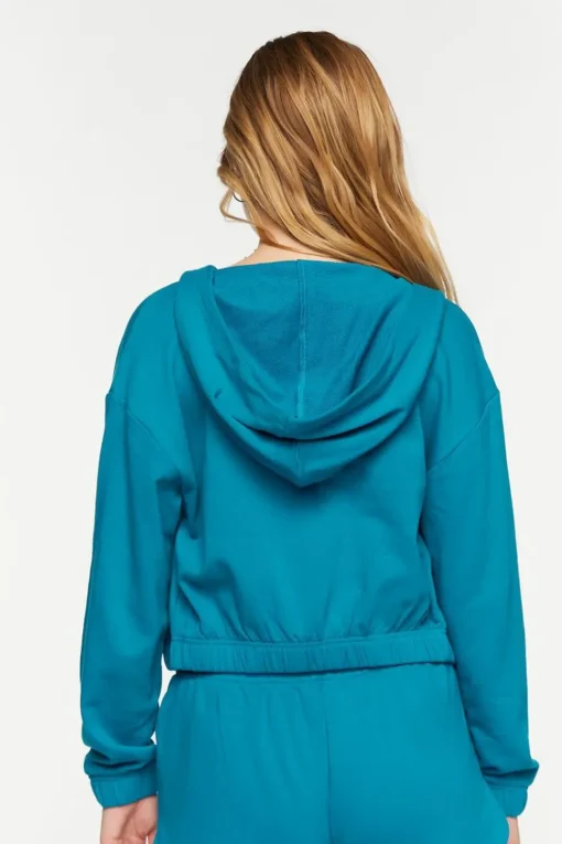 French Terry Zip-Up Hoodie
