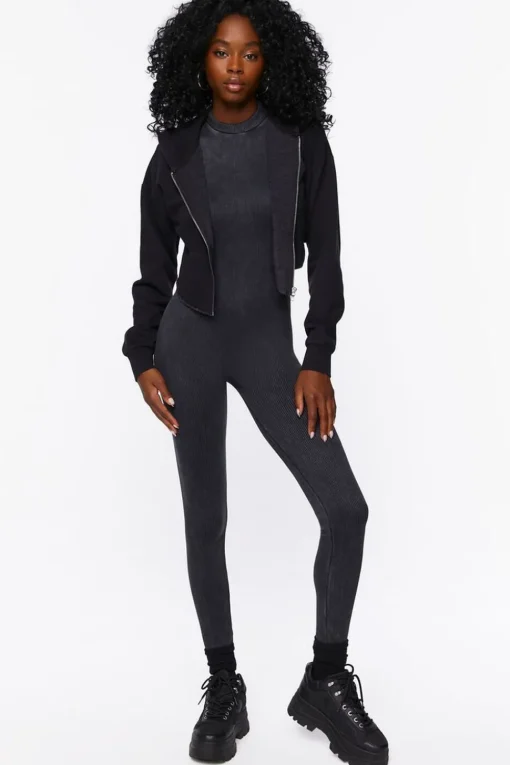 French Terry Zip-Up Hoodie