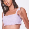 Fringe Tweed Crop Top