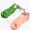 Fruit Patch Ankle Socks Set - 3 Pack