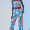Fubu Abstract Print Pants