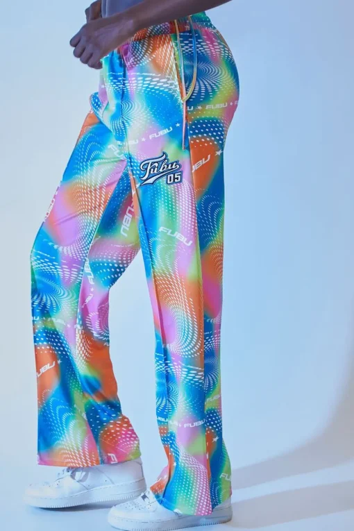 Fubu Abstract Print Pants
