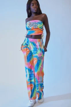 Fubu Cropped Tube Top