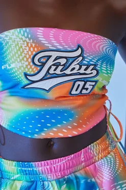 Fubu Cropped Tube Top
