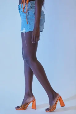 Fubu Denim Raw-Cut Shorts