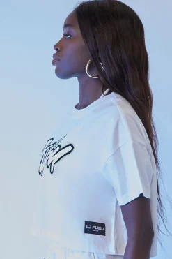 Fubu Graphic Cropped Tee