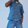 Fubu Print Denim Shorts