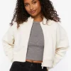 Funnel Neck Zip-Up Jacket