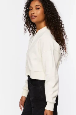 Funnel Neck Zip-Up Jacket