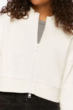 Funnel Neck Zip-Up Jacket