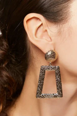 Geo Drop Earrings