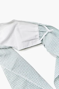 Gingham Face Mask