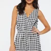 Gingham Lounge Romper