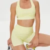 Gingham Racerback Sports Bra