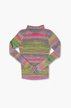 Girls Abstract Print Cardigan Sweater (Kids)