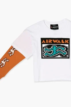 Girls Airwalk Combo Tee (Kids)