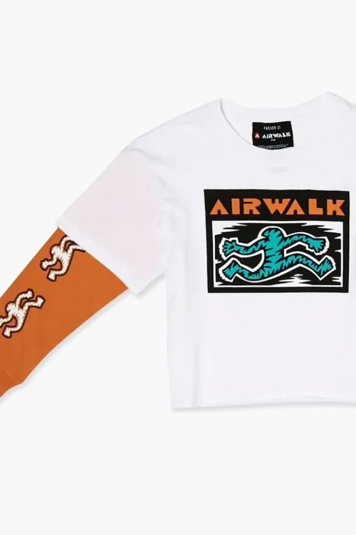 Girls Airwalk Combo Tee (Kids)
