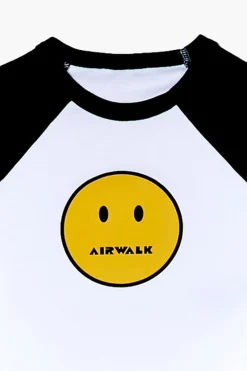Girls Airwalk Face Graphic Tee (Kids)