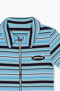Girls Airwalk Striped Top (Kids)