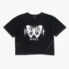 Girls Butterfly Graphic Tee (Kids)