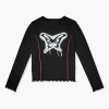 Girls Butterfly Graphic Top (Kids)