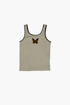 Girls Butterfly Graphic Tank Top (Kids)