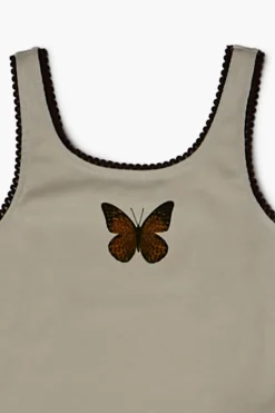 Girls Butterfly Graphic Tank Top (Kids)