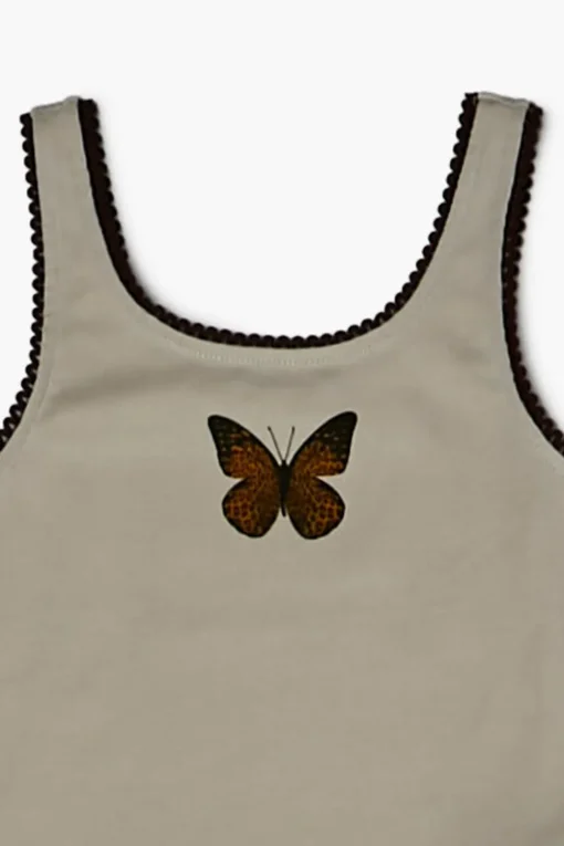 Girls Butterfly Graphic Tank Top (Kids)