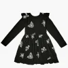 Girls Butterfly Print Dress (Kids)