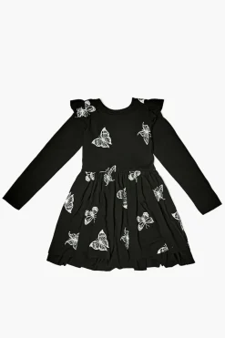 Girls Butterfly Print Dress (Kids)