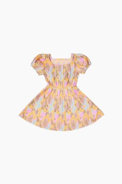 Girls Butterfly Print Dress (Kids)