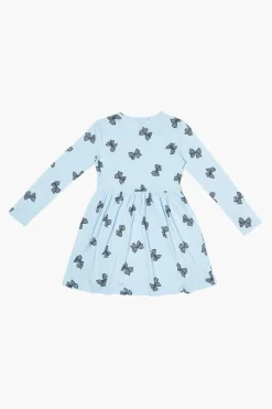 Girls Butterfly Print Dress (Kids)