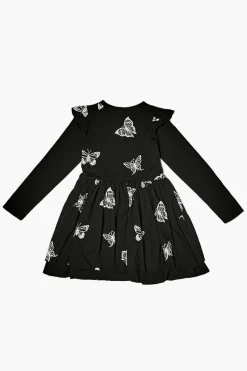 Girls Butterfly Print Dress (Kids)