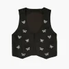 Girls Butterfly Print Vest (Kids)