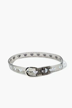 Girls Butterfly Vinyl Belt (Kids)