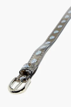 Girls Butterfly Vinyl Belt (Kids)