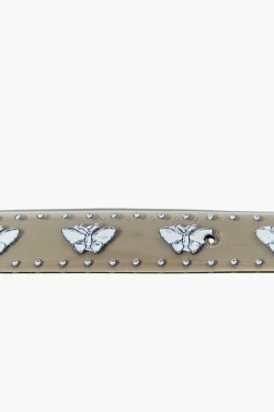 Girls Butterfly Vinyl Belt (Kids)