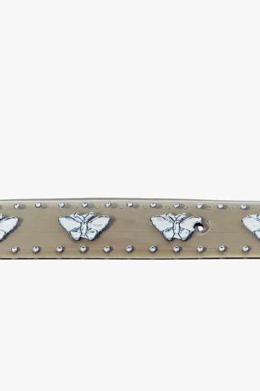 Girls Butterfly Vinyl Belt (Kids)