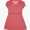 Girls Button-Front Dress (Kids)