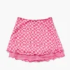 Girls Checkered Tiered Skirt (Kids)