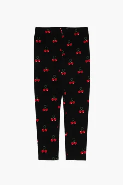 Girls Cherry Print Leggings (Kids)