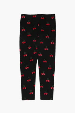 Girls Cherry Print Leggings (Kids)