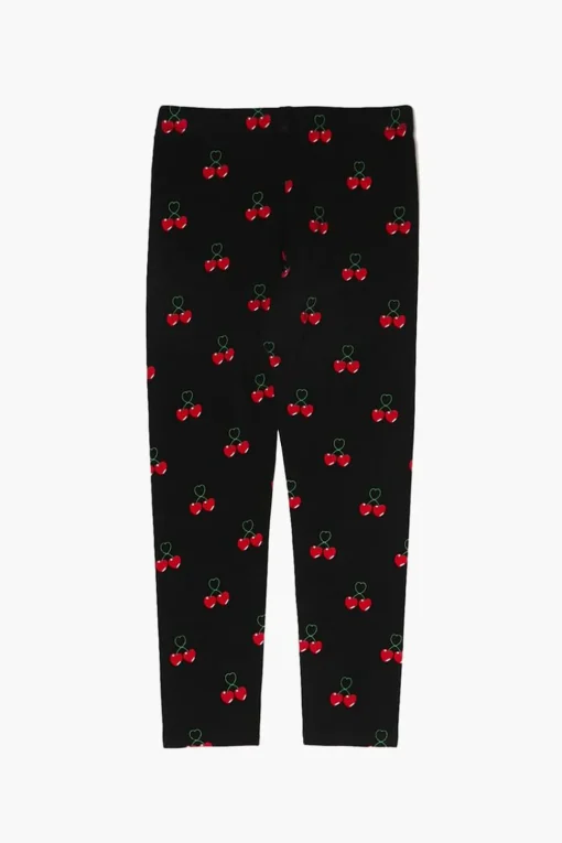 Girls Cherry Print Leggings (Kids)