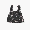 Girls Cupid Print Ruffle-Strap Top (Kids)