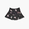 Girls Cupid Print Skater Skirt (Kids)